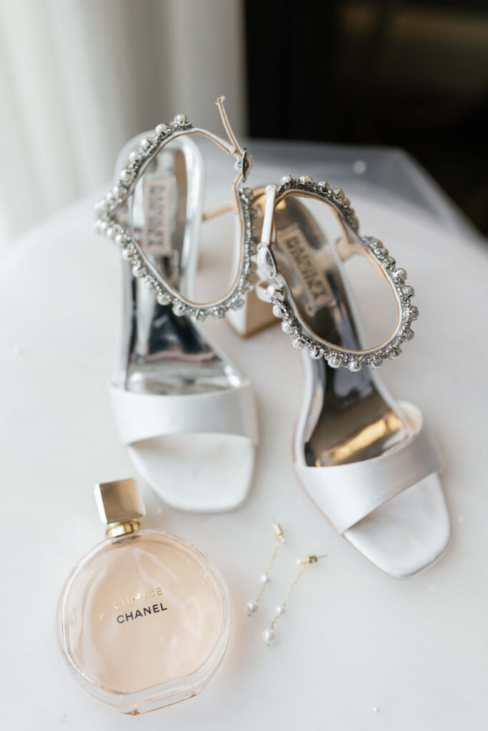 Charlotte NC Wedding shoes and perfume